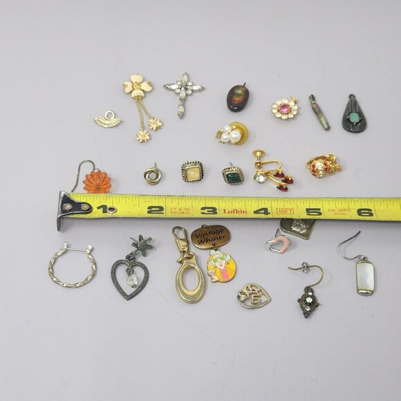 Jewelry Lot Singles: Earrings & Pendants‎ – Craft, Repair, Repurpose - Picture 6 of 6